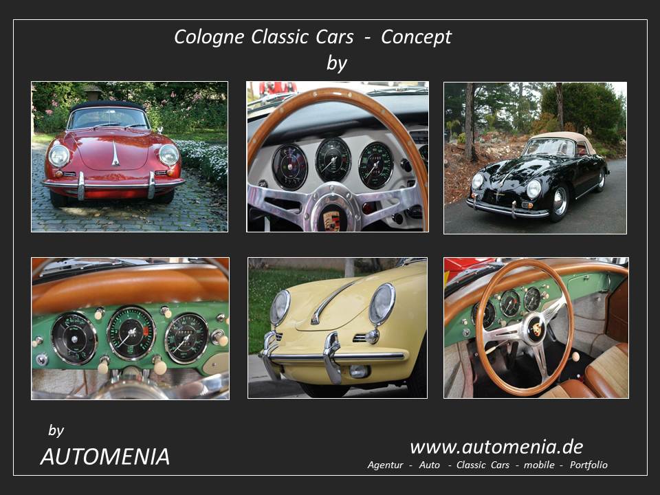 Herzlich Willkommen auf der HomePage der Agentur 
Cologne Classic Cars Concept 
by - AUTOMENIA